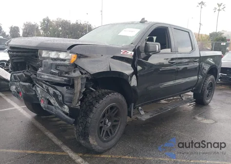 2021 Chevrolet Silverado 1500 4Wd Short Bed Lt Trail Boss z USA, uszkodzony, nr VIN 1GCPYFED7MZ168533